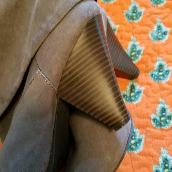 Charlotte Russe Grey Ankle Booties - Picture 5 of 6